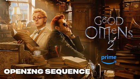 good omens s02 bdscr|Good Omens season 2’s title sequence is full of .